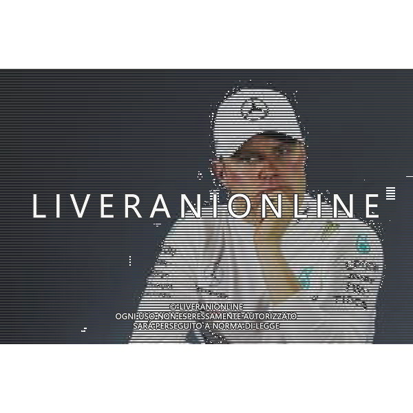 Valtteri Bottas (FIN) Mercedes AMG F1 in the post qualifying FIA Press Conference. 24.11.2018. Formula 1 World Championship, Rd 21, Abu Dhabi Grand Prix, Yas Marina Circuit, Abu Dhabi, Qualifying Day. AG ALDO LIVERANI SAS-ONLY ITALY