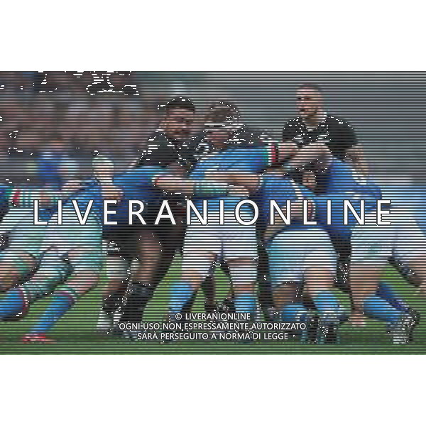 Cattolica Test Match Rugby 2018 Roma - 24.11.2018 Italia-Nuova Zelanda Nella Foto:mischia /Ph.Vitez-Ag. Aldo Liverani