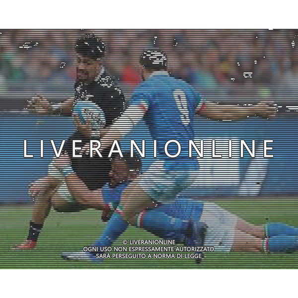 Cattolica Test Match Rugby 2018 Roma - 24.11.2018 Italia-Nuova Zelanda Nella Foto:ardie savea - simone ferrari /Ph.Vitez-Ag. Aldo Liverani