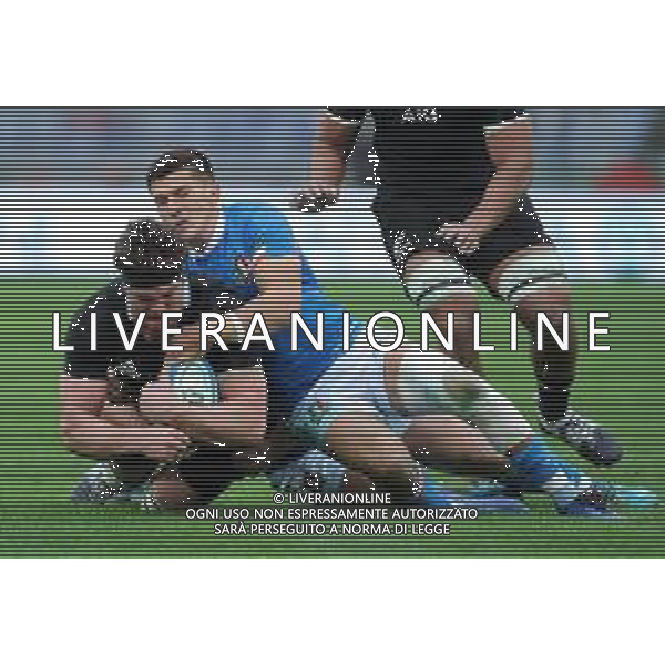 Cattolica Test Match Rugby 2018 Roma - 24.11.2018 Italia-Nuova Zelanda Nella Foto:scott barrett - tommaso allan /Ph.Vitez-Ag. Aldo Liverani