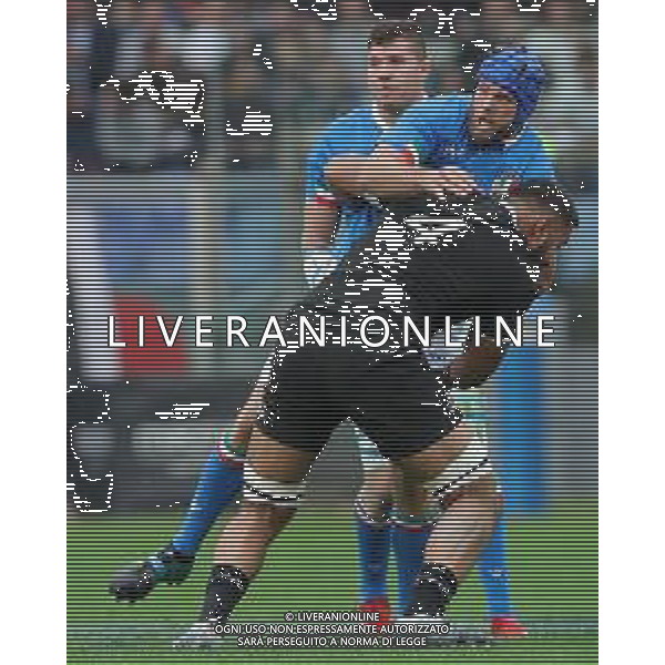 Cattolica Test Match Rugby 2018 Roma - 24.11.2018 Italia-Nuova Zelanda Nella Foto:Dean Budd - Patrick Tuipulotu /Ph.Vitez-Ag. Aldo Liverani