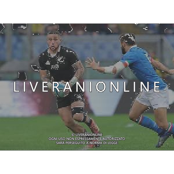 Cattolica Test Match Rugby 2018 Roma - 24.11.2018 Italia-Nuova Zelanda Nella Foto:Tj Perenara /Ph.Vitez-Ag. Aldo Liverani