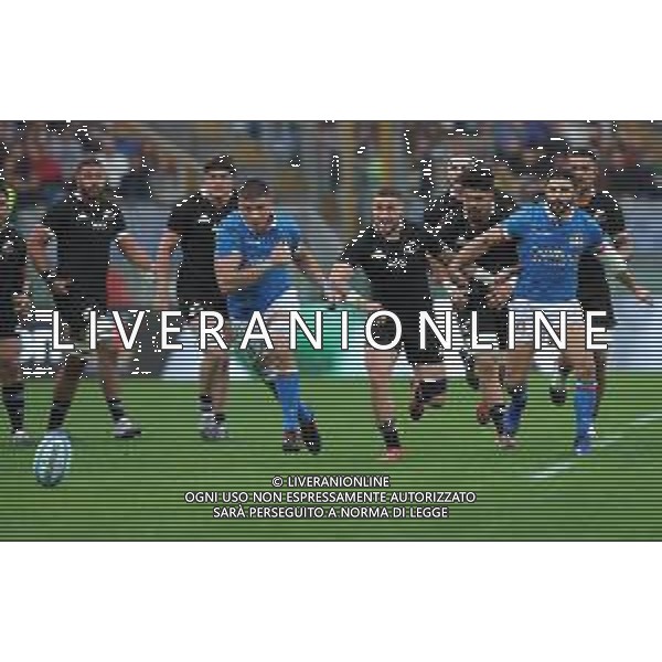 Cattolica Test Match Rugby 2018 Roma - 24.11.2018 Italia-Nuova Zelanda Nella Foto:Tj Perenara - Luca Sperandio - Tito Tebaldi /Ph.Vitez-Ag. Aldo Liverani