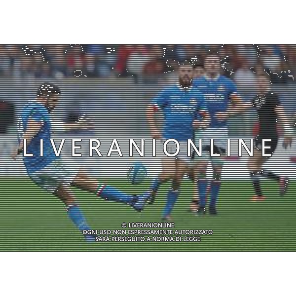 Cattolica Test Match Rugby 2018 Roma - 24.11.2018 Italia-Nuova Zelanda Nella Foto:Tito Tebaldi /Ph.Vitez-Ag. Aldo Liverani