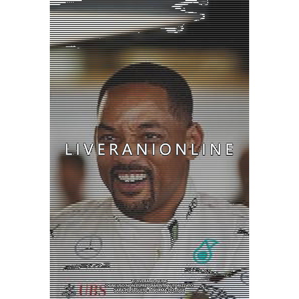 Will Smith (USA) Actor with the Mercedes AMG F1 team. 25.11.2018. Formula 1 World Championship, Rd 21, Abu Dhabi Grand Prix, Yas Marina Circuit, Abu Dhabi, Race Day. AG ALDO LIVERANI SAS-ONLY ITALY