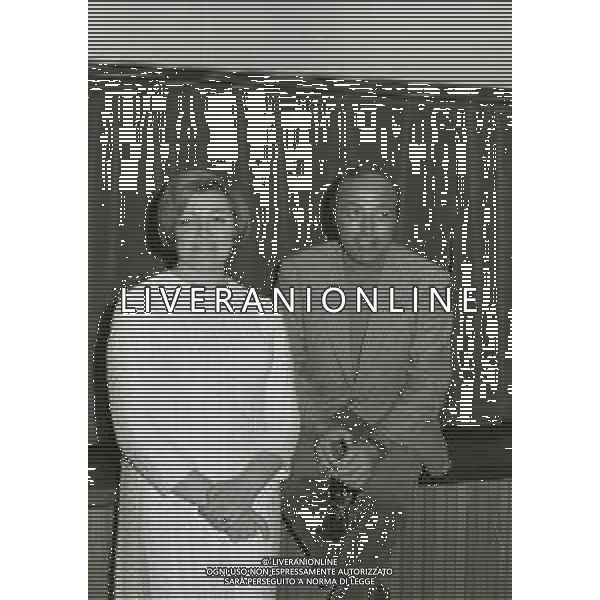 1970 FESTIVAL DELLA CANZONE ITALIANA A SANREMO NELLA FOTO GINO LATILLA E CARLA BONI AG ALDO LIVERANI SAS