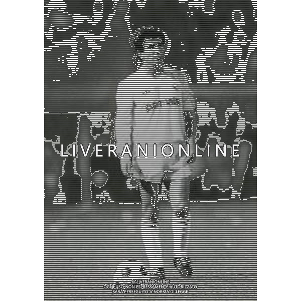 RETROSPETTIVA JUANITO CALCIATORE NELLA FOTO JUANITO CON LA MAGLIA DEL REAL MADRID AG ALDO LIVERANI SAS