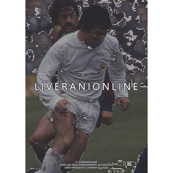 RETROSPETTIVA JUANITO CALCIATORE NELLA FOTO JUANITO CON LA MAGLIA DEL REAL MADRID AG ALDO LIVERANI SAS