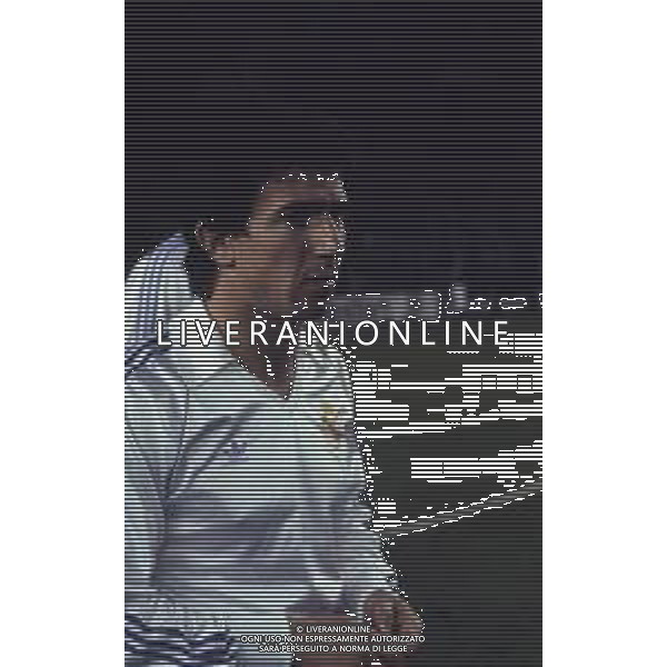 RETROSPETTIVA JUANITO CALCIATORE NELLA FOTO JUANITO CON LA MAGLIA DEL REAL MADRID AG ALDO LIVERANI SAS