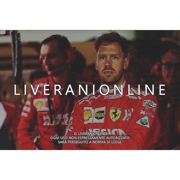 Sebastian Vettel (GER) Ferrari. 25.11.2018. Formula 1 World Championship, Rd 21, Abu Dhabi Grand Prix, Yas Marina Circuit, Abu Dhabi, Race Day. AG ALDO LIVERANI SAS-ONLY ITALY