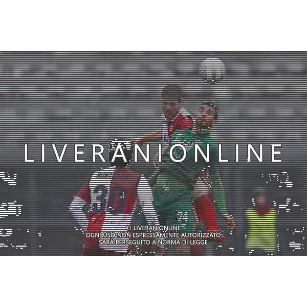 Rimini - Virtus Verona Campionato di calcio serie C girone B 25/11/2018 nella foto: Grandolfo Francesco (Virtus Verona) Montanari Andrea (Rimini fc) ©Claudio Zamagni/Agenzia Aldo Liverani / AGENZIA ALDO LIVERANI SAS