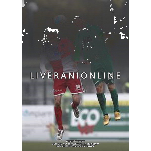 Rimini - Virtus Verona Campionato di calcio serie C girone B 25/11/2018 nella foto: Grandolfo Francesco (Virtus Verona) Montanari Andrea (Rimini fc) ©Claudio Zamagni/Agenzia Aldo Liverani / AGENZIA ALDO LIVERANI SAS