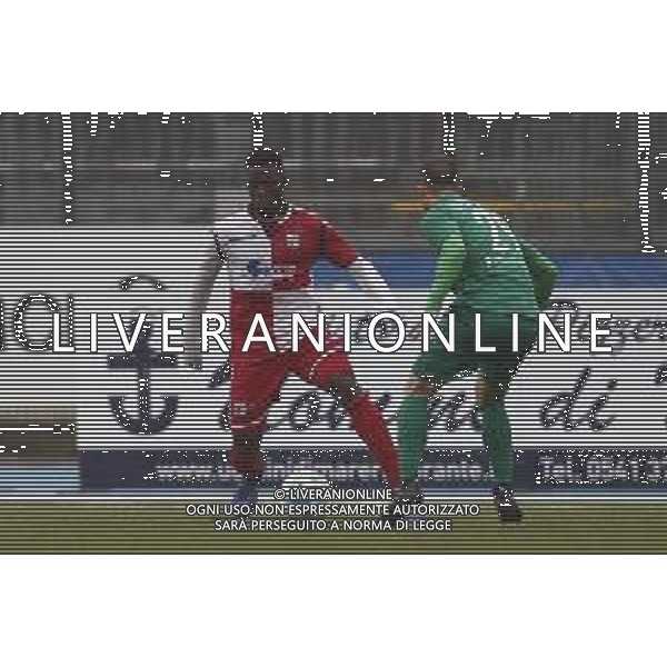 Rimini - Virtus Verona Campionato di calcio serie C girone B 25/11/2018 nella foto: Guiebre Abdoul Razack (Rimini fc) Casarotto Stefano (Virtus Verona) ©Claudio Zamagni/Agenzia Aldo Liverani / AGENZIA ALDO LIVERANI SAS