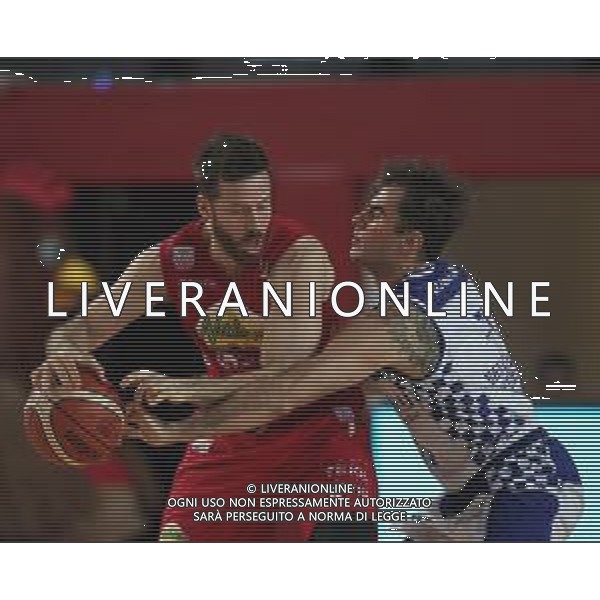 IMOLA 25 NOVEMBRE 2018 NATURELLE BASKET IMOLA ROSETO NELLA FOTO FULTZ E BUSHATI FOTO GIANNI SANNA-AG ALDO LIVERANI SAS