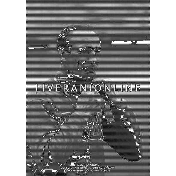 1975 VARESE-ALLENAMENTO NAZIONALE ITALIANA DI CALCIO PRIMA DELL\'INCONTRO CON LA NAZIONALE OLANDESE NELLA FOTO ENZO BEARZOT AG ALDO LIVERANI SAS