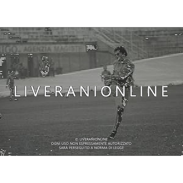 1975 VARESE-ALLENAMENTO NAZIONALE ITALIANA DI CALCIO PRIMA DELL\'INCONTRO CON LA NAZIONALE OLANDESE NELLA FOTO CLAUDIO GENTILE AG ALDO LIVERANI SAS