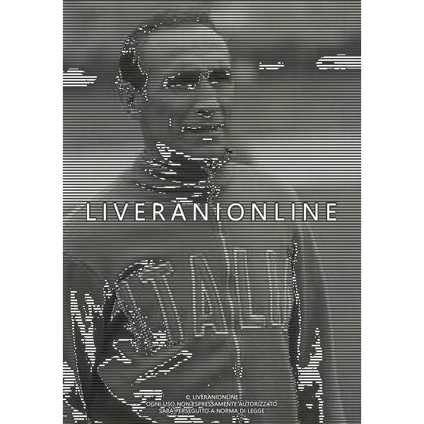 1975 VARESE-ALLENAMENTO NAZIONALE ITALIANA DI CALCIO PRIMA DELL\'INCONTRO CON LA NAZIONALE OLANDESE NELLA FOTO ENZO BEARZOT AG ALDO LIVERANI SAS