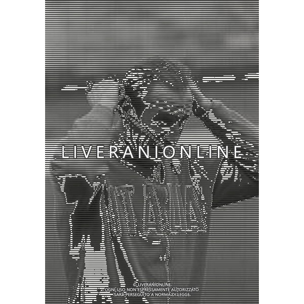 1975 VARESE-ALLENAMENTO NAZIONALE ITALIANA DI CALCIO PRIMA DELL\'INCONTRO CON LA NAZIONALE OLANDESE NELLA FOTO ENZO BEARZOT AG ALDO LIVERANI SAS