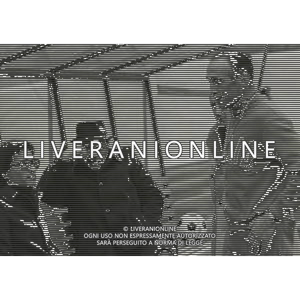 1975 VARESE-ALLENAMENTO NAZIONALE ITALIANA DI CALCIO PRIMA DELL\'INCONTRO CON LA NAZIONALE OLANDESE NELLA FOTO FULVIO BERNARDINI E ENZO BEARZOT AG ALDO LIVERANI SAS