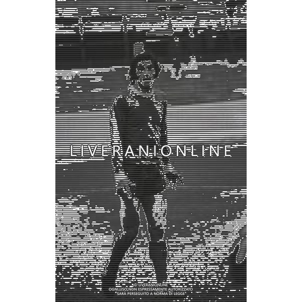 1975 VARESE-ALLENAMENTO NAZIONALE ITALIANA DI CALCIO PRIMA DELL\'INCONTRO CON LA NAZIONALE OLANDESE NELLA FOTO PAOLO PULICI AG ALDO LIVERANI SAS