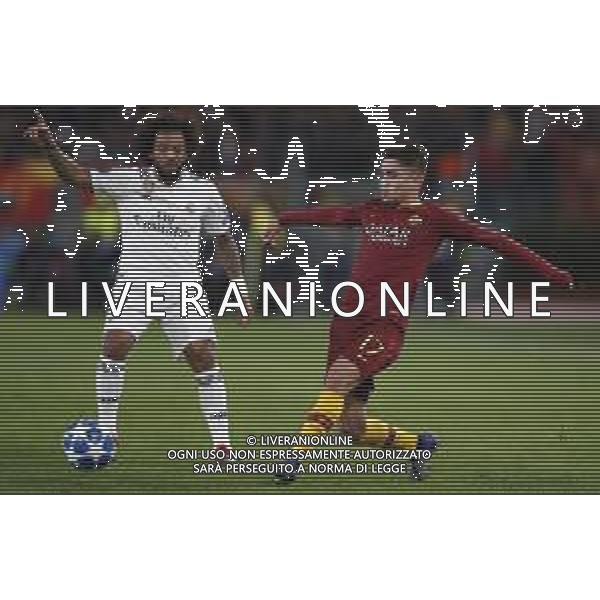 UEFA Champions League gruppo G - Roma vs Real Madrid 27/11/2018 nella foto: Cengiz Under (a.s.roma) ©Claudio Zamagni/Agenzia Aldo Liverani Cengiz Under (a.s.roma) during UEFA Champions League - group G soccer match between A.S.ROME and REAL MADRID at Rome olympic Stadium on November 27 2018 photo credit by Claudio Zamagni/Aldo Liverani Photo Agency/ AGENZIA ALDO LIVERANI SAS