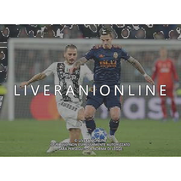 UEFA Champions League 2018/2019 Group Stage H Torino - 27.11.2018 Juventus-Valencia Nella Foto:santi mina lorenzo e leonardo bonucci /Ph.Vitez-Ag. Aldo Liverani