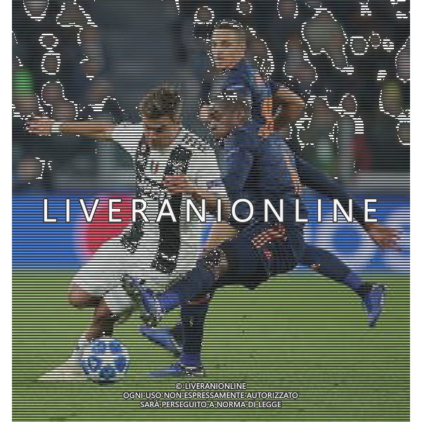 UEFA Champions League 2018/2019 Group Stage H Torino - 27.11.2018 Juventus-Valencia Nella Foto: paulo dybala e Geoffrey Kondogbia /Ph.Vitez-Ag. Aldo Liverani