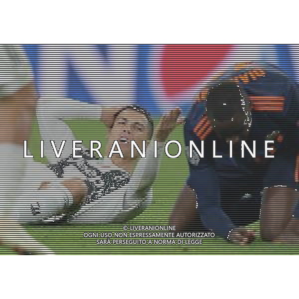 UEFA Champions League 2018/2019 Group Stage H Torino - 27.11.2018 Juventus-Valencia Nella Foto: ronaldo cristiano a terra /Ph.Vitez-Ag. Aldo Liverani