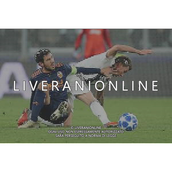 UEFA Champions League 2018/2019 Group Stage H Torino - 27.11.2018 Juventus-Valencia Nella Foto: Daniel Parejo e mario mandzukic /Ph.Vitez-Ag. Aldo Liverani
