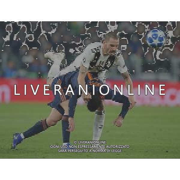 UEFA Champions League 2018/2019 Group Stage H Torino - 27.11.2018 Juventus-Valencia Nella Foto: leonardo bonucci e Goncalo Guedes /Ph.Vitez-Ag. Aldo Liverani