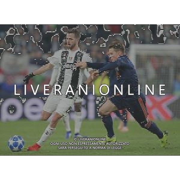 UEFA Champions League 2018/2019 Group Stage H Torino - 27.11.2018 Juventus-Valencia Nella Foto: miralem pjanic e Kevin Gameiro /Ph.Vitez-Ag. Aldo Liverani