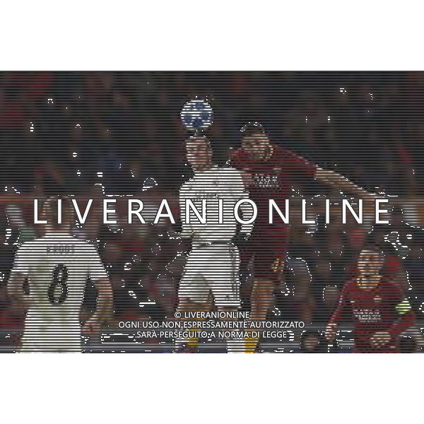 UEFA Champions League gruppo G - Roma vs Real Madrid 27/11/2018 nella foto: Gareth Bale (Forward of Real Madrid) Manolas Kostas ©Claudio Zamagni/Agenzia Aldo Liverani Gareth Bale (Forward of Real Madrid) Manolas Kostas during UEFA Champions League - group G soccer match between A.S.ROME and REAL MADRID at Rome olympic Stadium on November 27 2018 photo credit by Claudio Zamagni/Aldo Liverani Photo Agency/ AGENZIA ALDO LIVERANI SAS