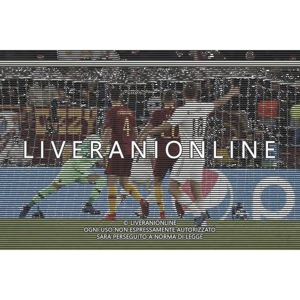 UEFA Champions League gruppo G - Roma vs Real Madrid 27/11/2018 nella foto: il gol Lucas Vasquez (Forward of Real Madrid) ©Claudio Zamagni/Agenzia Aldo Liverani goal Lucas Vasquez (Forward of Real Madrid) during UEFA Champions League - group G soccer match between A.S.ROME and REAL MADRID at Rome olympic Stadium on November 27 2018 photo credit by Claudio Zamagni/Aldo Liverani Photo Agency/ AGENZIA ALDO LIVERANI SAS