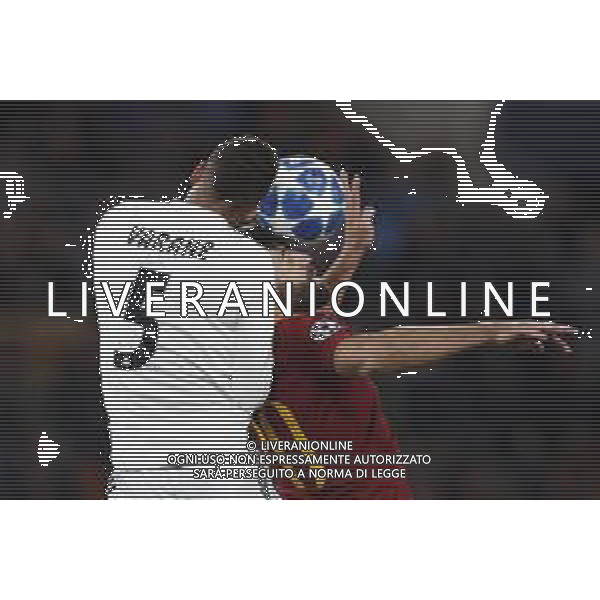 UEFA Champions League gruppo G - Roma vs Real Madrid 27/11/2018 nella foto: Varane Raphael (defender of Real Madrid) ©Claudio Zamagni/Agenzia Aldo Liverani Varane Raphaël (defender of Real Madrid) during UEFA Champions League - group G soccer match between A.S.ROME and REAL MADRID at Rome olympic Stadium on November 27 2018 photo credit by Claudio Zamagni/Aldo Liverani Photo Agency/ AGENZIA ALDO LIVERANI SAS