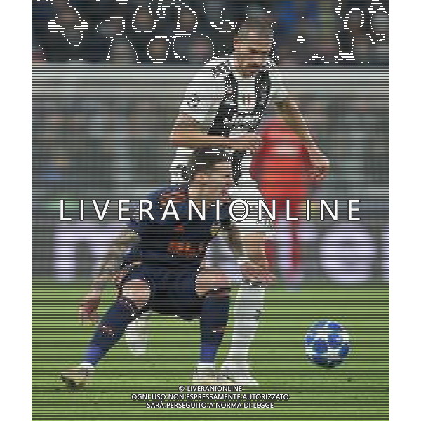 UEFA Champions League 2018/2019 Group Stage H Torino - 27.11.2018 Juventus-Valencia Nella Foto:Leonardo Bonucci - Santi Mina /Ph.Vitez-Ag. Aldo Liverani