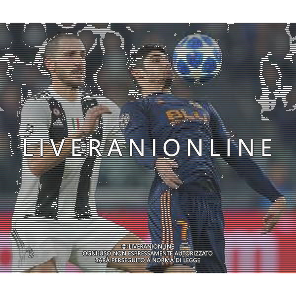 UEFA Champions League 2018/2019 Group Stage H Torino - 27.11.2018 Juventus-Valencia Nella Foto:Leonardo Bonucci - Goncalo Guedes /Ph.Vitez-Ag. Aldo Liverani