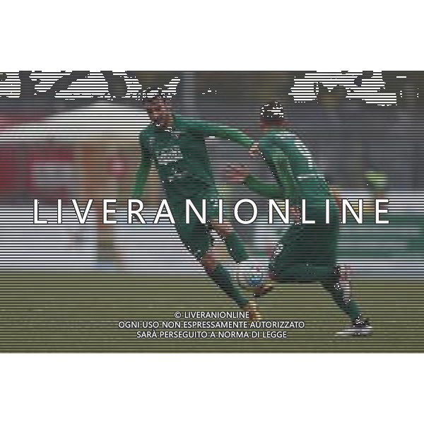 Rimini - Virtus Verona Campionato di calcio serie C girone B 25/11/2018 nella foto: Grandolfo Francesco (Virtus Verona) Manarin Luca (Virtus Verona) ©Claudio Zamagni/Agenzia Aldo Liverani / AGENZIA ALDO LIVERANI SAS