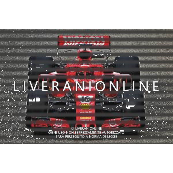 Charles Leclerc (MON) Ferrari SF71H. 28.11.2018. Formula 1 Testing, Yas Marina Circuit, Abu Dhabi, Wednesday. AG ALDO LIVERANI SAS ONLY ITALY