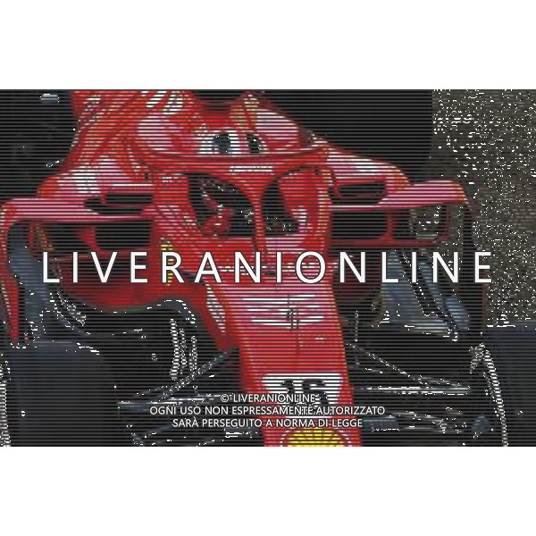 Charles Leclerc (MON) Ferrari SF71H. 28.11.2018. Formula 1 Testing, Yas Marina Circuit, Abu Dhabi, Wednesday. AG ALDO LIVERANI SAS ONLY ITALY