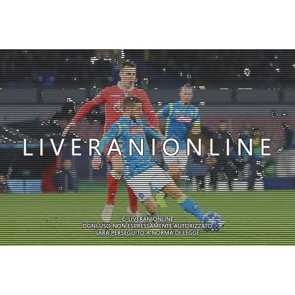NAPOLI - STELLA ROSSA BELGRADO CHAMPIONS LEAGUE 28.11.2018 NELLA FOTO DRIES MERTENS ©MOSCA / AGENZIA ALDO LIVERANI SAS