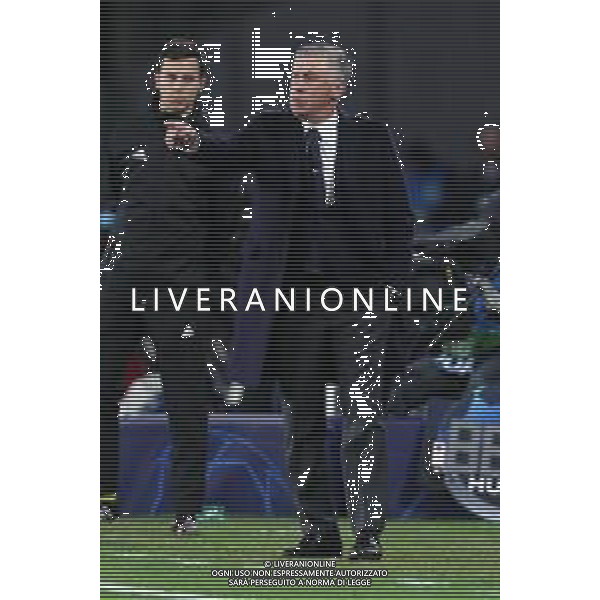 NAPOLI - STELLA ROSSA BELGRADO CHAMPIONS LEAGUE 28.11.2018 NELLA FOTO CARLO ANCELOTTI ©MOSCA / AGENZIA ALDO LIVERANI SAS
