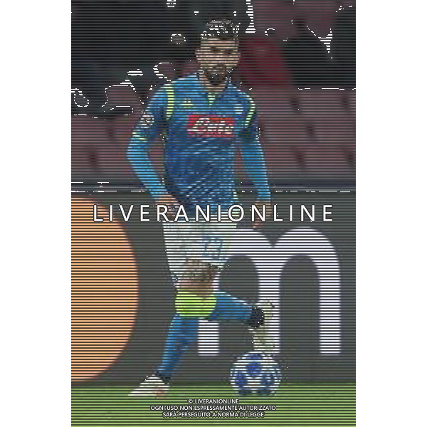 28-11-2018 NAPOLI STELLA ROSSA CHAMPIONS LEAGUE NELLA FOTO: ELSEID HYSAJ FOTO MOSCA, AG.LIVERANI