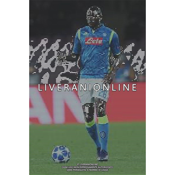 28-11-2018 NAPOLI STELLA ROSSA CHAMPIONS LEAGUE NELLA FOTO: KALIDOU KOULIBALY FOTO MOSCA, AG.LIVERANI