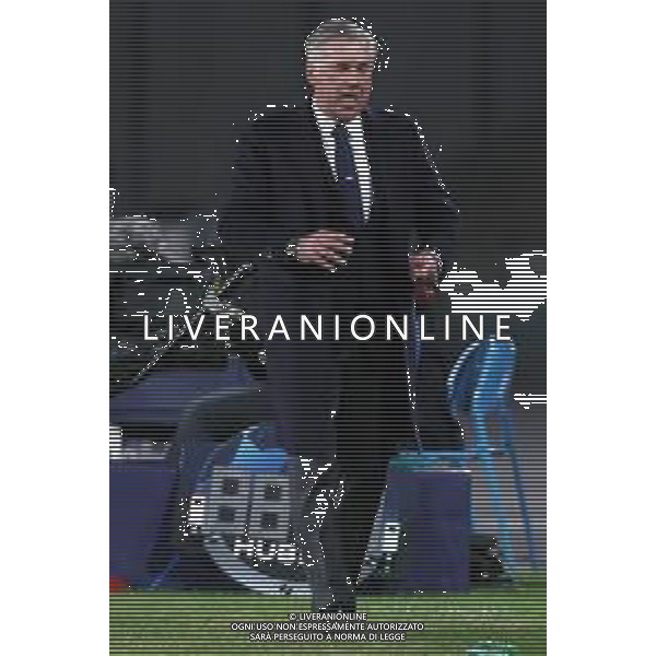 28-11-2018 NAPOLI STELLA ROSSA CHAMPIONS LEAGUE NELLA FOTO: CARLO ANCELOTTI FOTO MOSCA, AG.LIVERANI