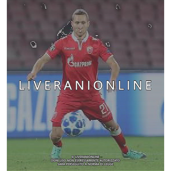 28-11-2018 NAPOLI STELLA ROSSA CHAMPIONS LEAGUE NELLA FOTO: VELJKO SIMIC FOTO MOSCA, AG.LIVERANI