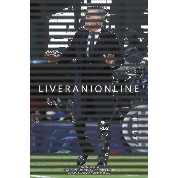 28-11-2018 NAPOLI STELLA ROSSA CHAMPIONS LEAGUE NELLA FOTO: CARLO ANCELOTTI FOTO MOSCA, AG.LIVERANI