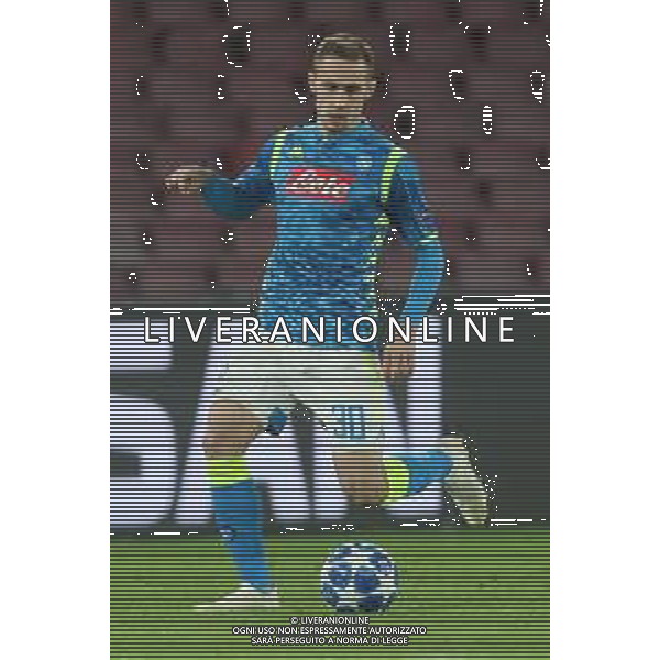 28-11-2018 NAPOLI STELLA ROSSA CHAMPIONS LEAGUE NELLA FOTO: MARKO ROG FOTO MOSCA, AG.LIVERANI