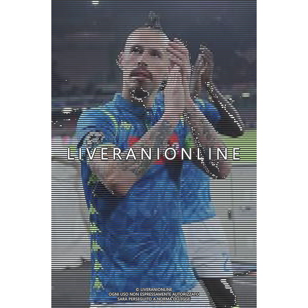 28-11-2018 NAPOLI STELLA ROSSA CHAMPIONS LEAGUE NELLA FOTO: MAREK HAMSIK FOTO MOSCA, AG.LIVERANI