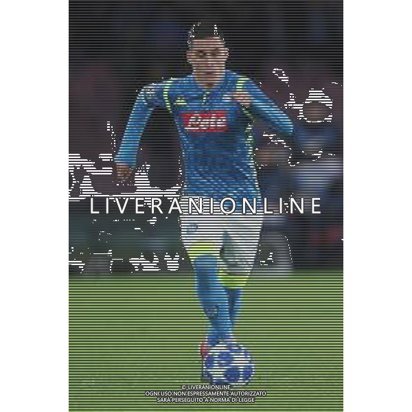 28-11-2018 NAPOLI STELLA ROSSA CHAMPIONS LEAGUE NELLA FOTO: JOSE\'CALLEJON FOTO MOSCA, AG.LIVERANI