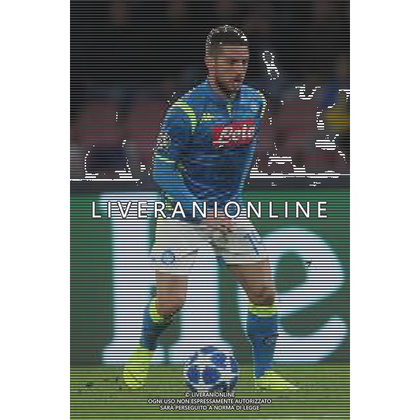 28-11-2018 NAPOLI STELLA ROSSA CHAMPIONS LEAGUE NELLA FOTO: DRIES MERTENS FOTO MOSCA, AG.LIVERANI